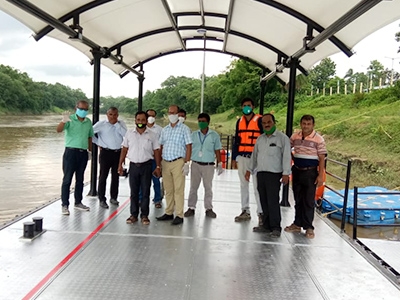 Steel Enveloped Pontoon, Tripura